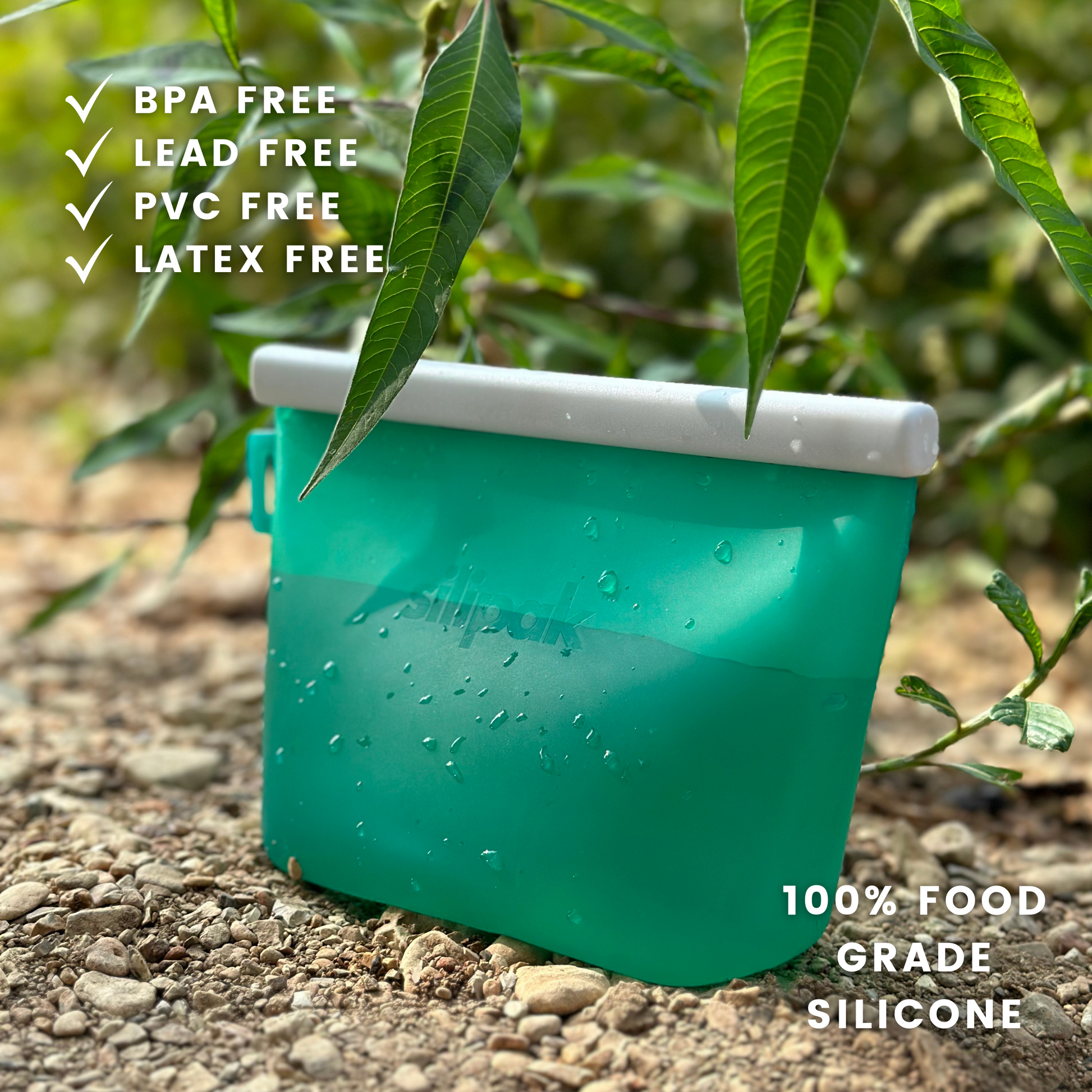 Silipak Silicone Food Storage Bags (3-Pack)